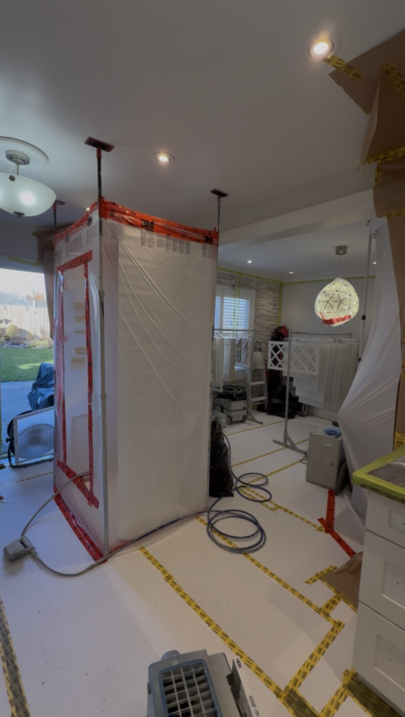 Kitchen Protection and Masking